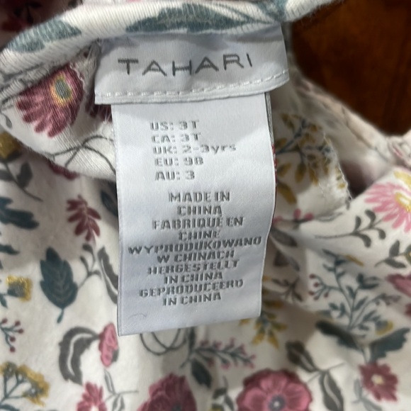 Pink corduroy set for toddler girl - Picture 5 of 6